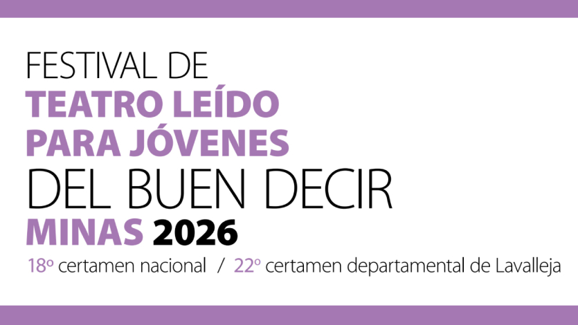 Festival de Teatro Leído para Jóvenes “Del Buen Decir” 2026