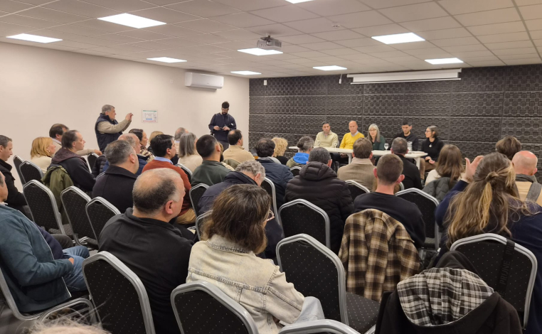 Reuniones de intercambio entre el MTOP y los municipios del Noreste y Santoral de Canelones Reuniones de intercambio entre el MTOP y los municipios del Noreste y Santoral de Canelones