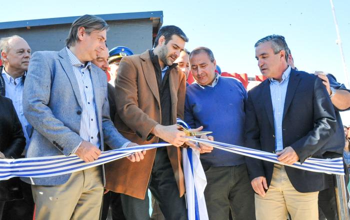 Inauguración cuartelillo de Bomberos en la localidad de Tala