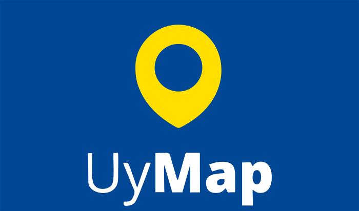 Logo de la aplicación UyMap